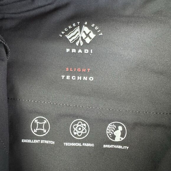 FRADI Tech Jogger PANTS FLAT MENS SIZE 38 X 32 Stretch Made In Italy NWT - Picture 10 of 15